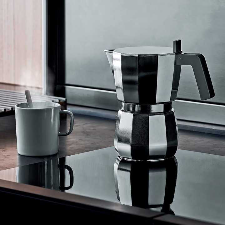 Alessi Moka Induction Espressokande 9 Kop. Alessi Moka Induction Espressokande 9 Kop.