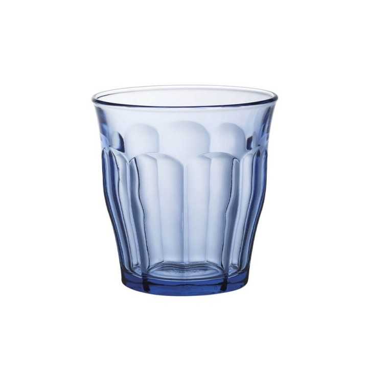Duralex Picardie Caféglas 31cl Blå 6 stk Duralex Picardie Caféglas 31cl Blå 6 stk