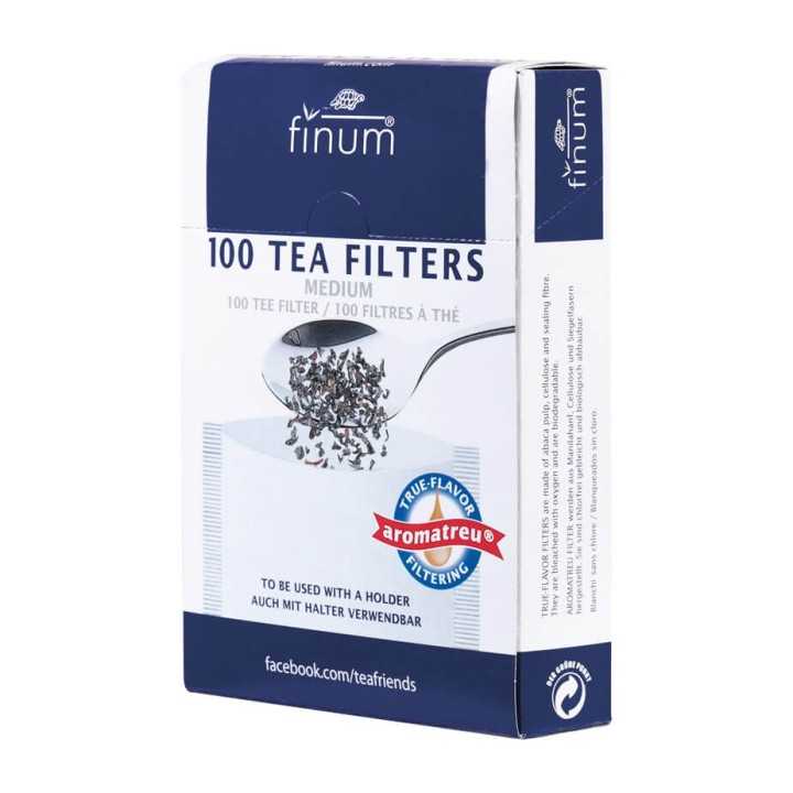 Finum Tefiltre Medium 100 stk. Finum Tefiltre Medium 100 stk.