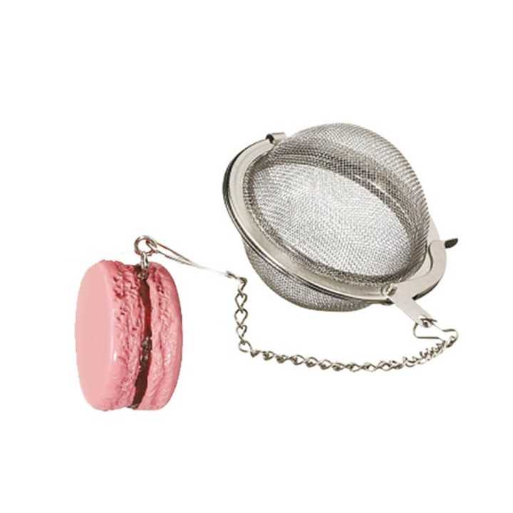 Tesi i Kæde med Macaron-Figur Tesi i Kæde med Macaron-Figur