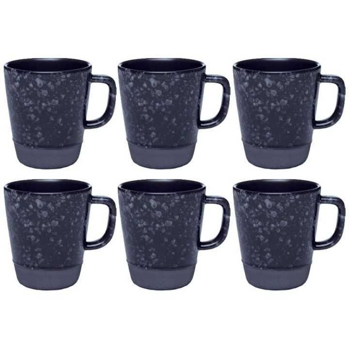 Aida RAW Krus m. Hank 0,30L 6 stk. Nordic Black Aida RAW Krus m. Hank 0,30L 6 stk. Nordic Black