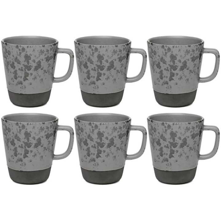 Aida RAW Krus m. Hank 0,30L 6 stk. Nordic Grey Aida RAW Krus m. Hank 0,30L 6 stk. Nordic Grey