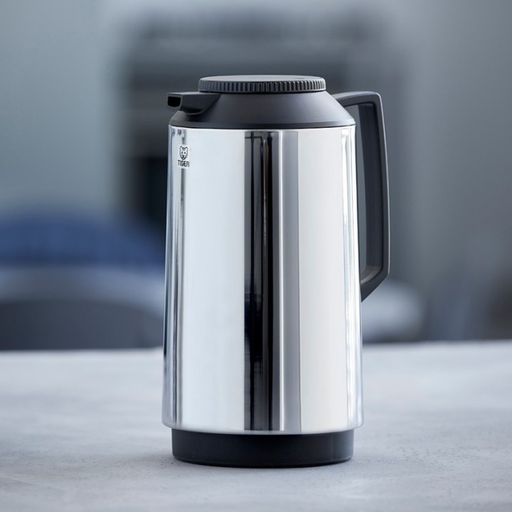 Tiger Thermos jug - Chrome