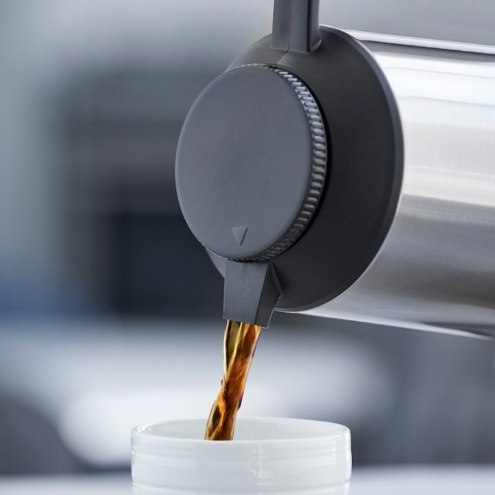 Tiger Thermos jug - Matte steel