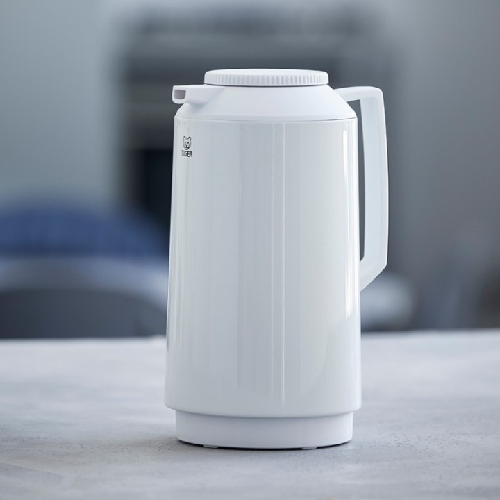 Tiger Thermos jug - White