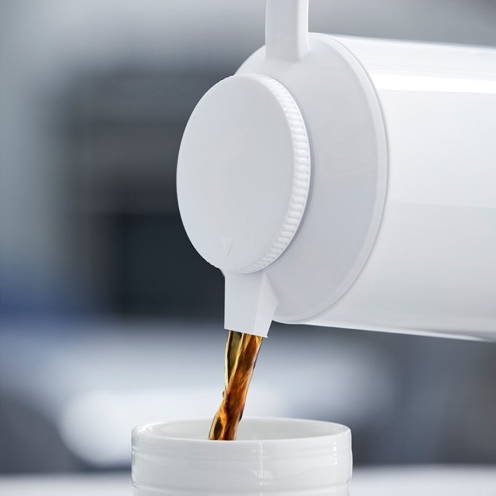 Tiger Thermos jug - White