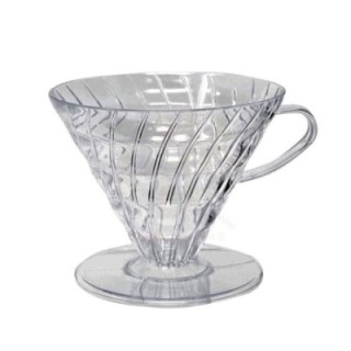 Hario Cup Dripper V60 Clear Plastic 1 Cup.