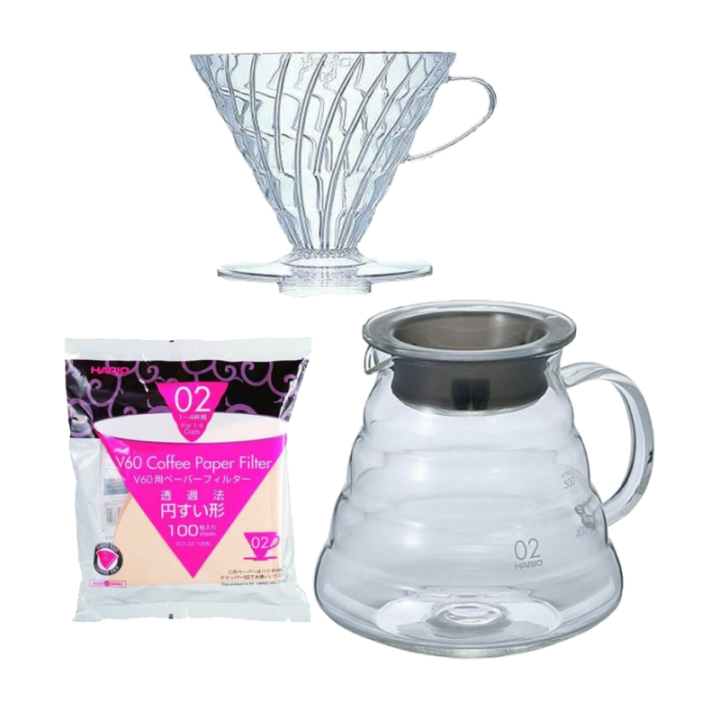 Hario V60 Filter Brewing Starter Set