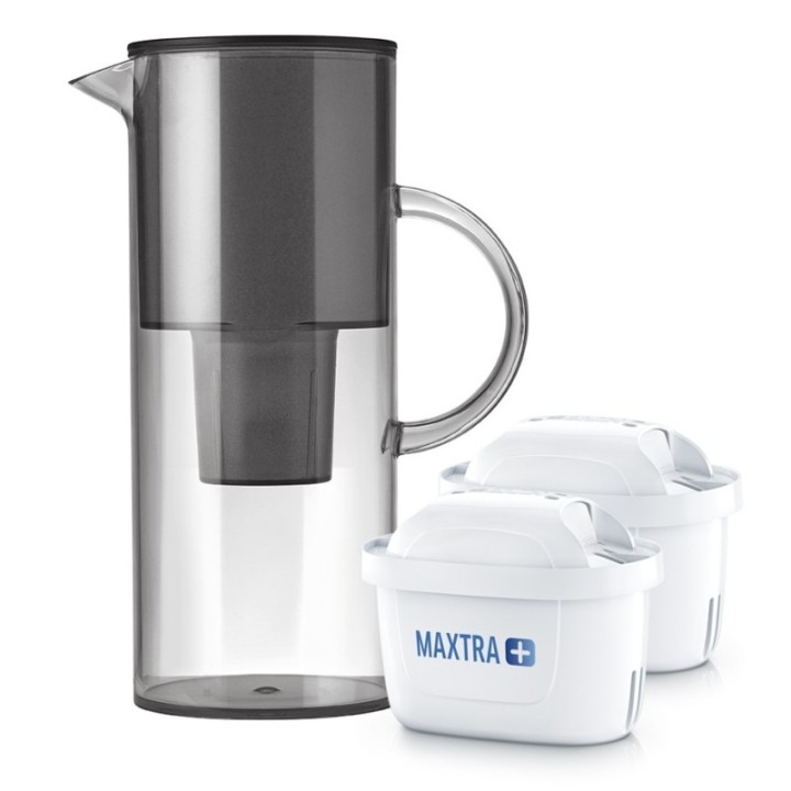 Stelton EM water filter jug 2L Smoke incl. filter