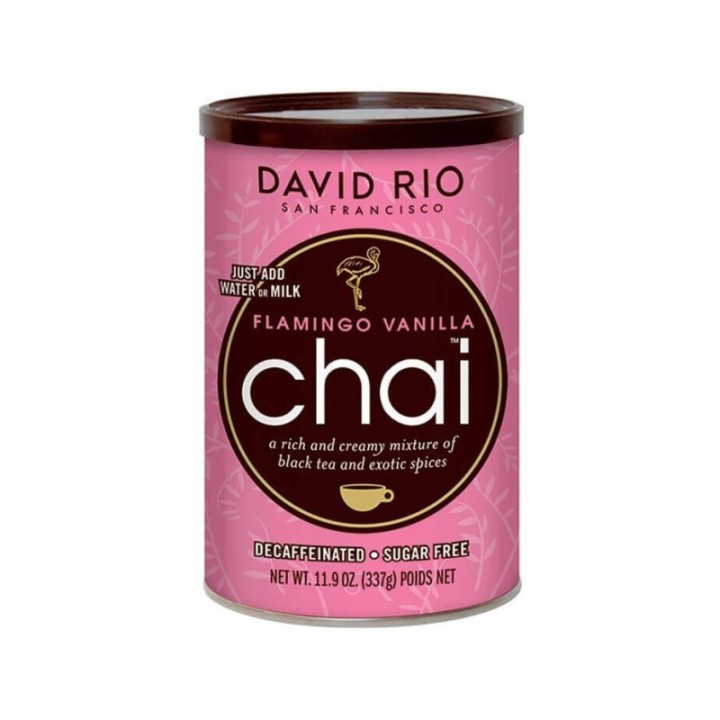 David Rio Chai Flamingo Vanilla Decaf & Sugar-free 337g