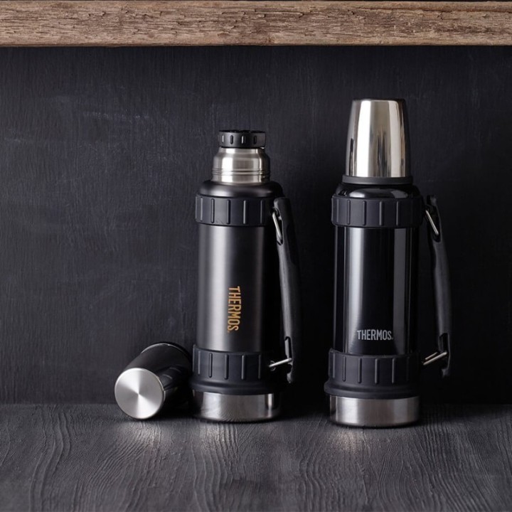 Thermos Work Insulated Bottle 1.2 L Black