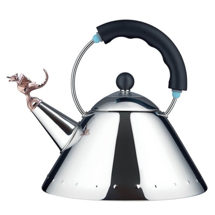 Alessi 9093 Tea Rex Kettle Black