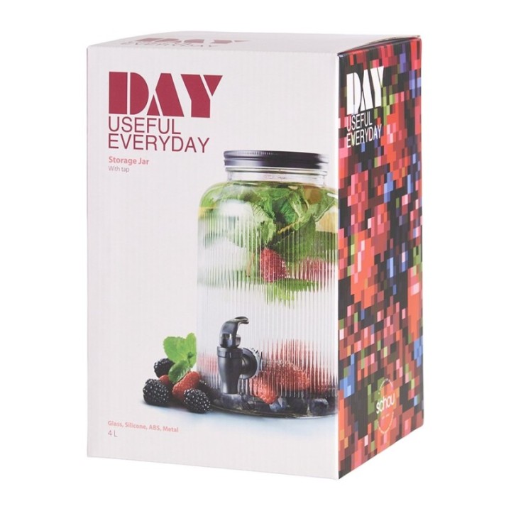 DAY Useful Everyday Dispenser with tap 4 L