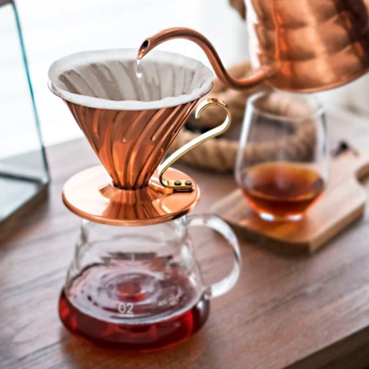 Hario V60 Dripper Copper 2 Cup