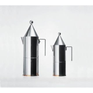 Alessi La Conica 6-Cup Espresso Pot Steel