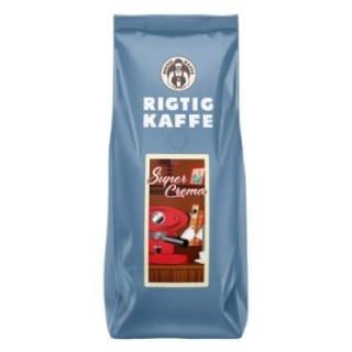 Rigtig Kaffe Super Crema 500g Whole coffee beans