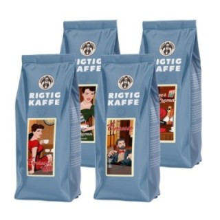 Rigtig Kaffe Mix Pack 2kg Whole Coffee Beans