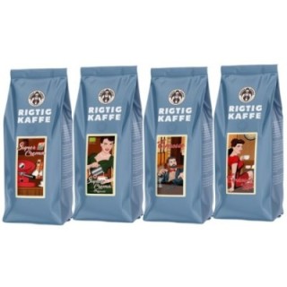 Rigtig Kaffe Mix Pack 2kg Whole Coffee Beans