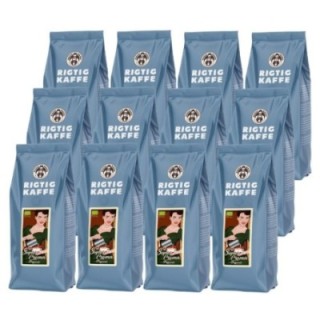 Rigtig Kaffe Super Crema Organic 6kg Whole coffee beans