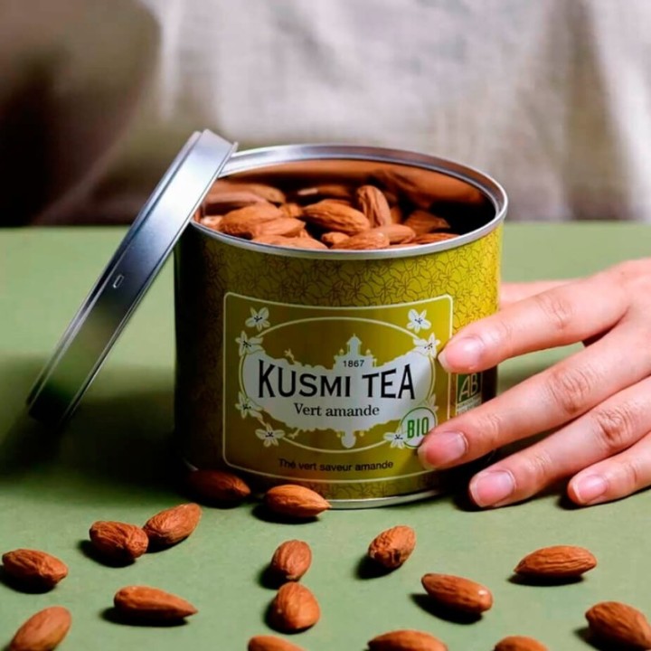 Kusmi Organic Almond Green Tea 100 g