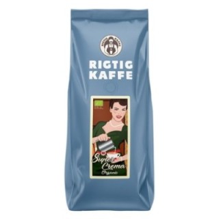 Rigtig Kaffe Super Crema Organic per 24kg Whole coffee beans