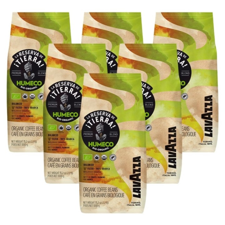 Lavazza La Reserva de Tierra Humeco Organic 6 kg Whole coffee beans