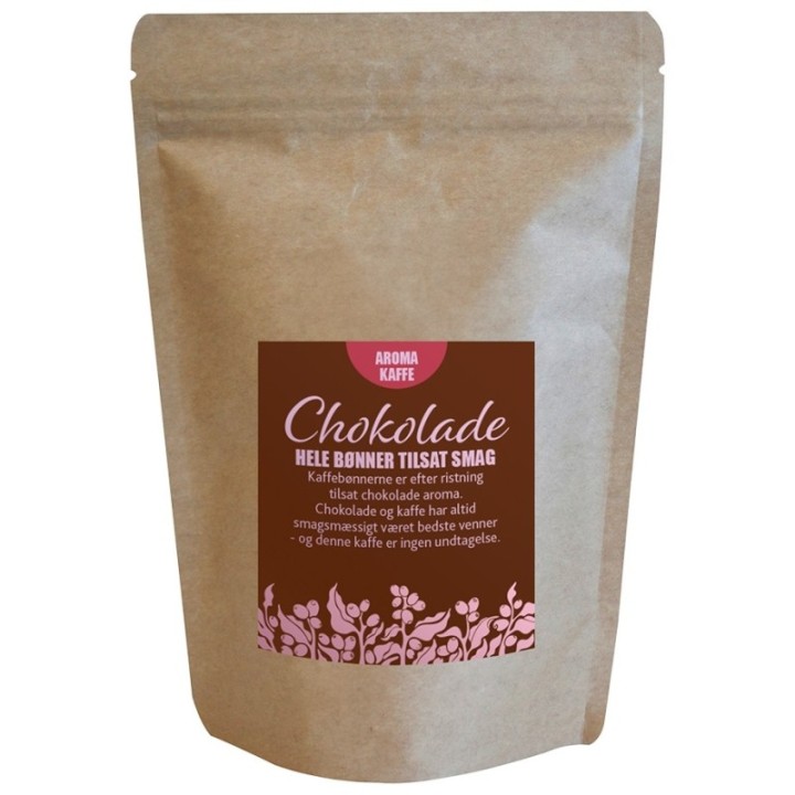 Chocolate-flavored coffee 225 g whole coffee beans