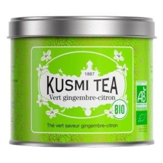 Kusmi Green Tea Lemon and Ginger Organic 100 g