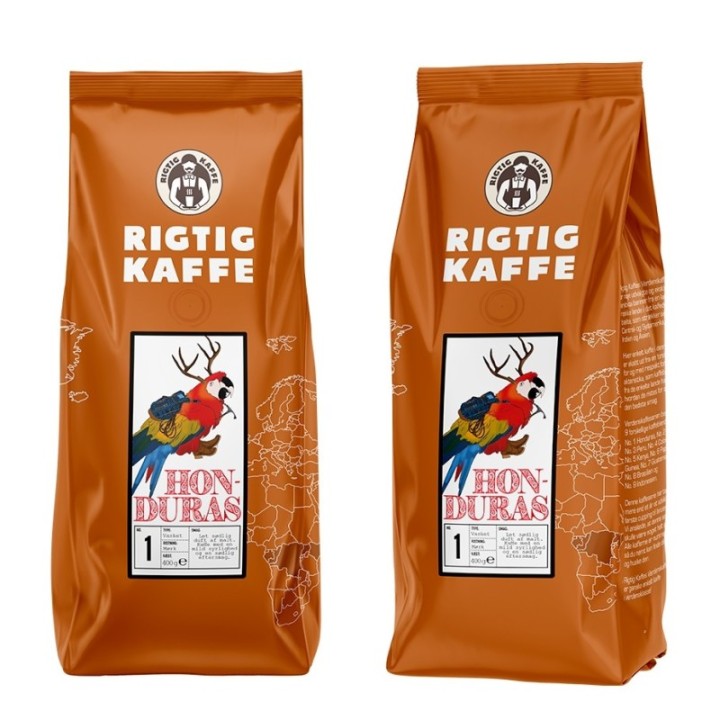 Rigtig Kaffe Honduras No. 1 - 15x400g Whole coffee beans