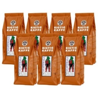 Rigtig Kaffe Guatemala No. 7 - 7x400g Whole coffee beans
