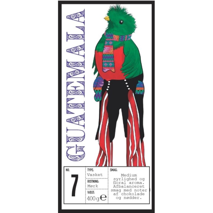 Rigtig Kaffe Guatemala No. 7 - 15x400g Whole coffee beans