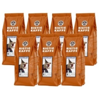 Rigtig Kaffe Indonesia No. 9 - 7x400g Whole coffee beans