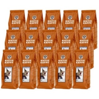 Rigtig Kaffe Indonesia No. 9 - 15x400g Whole coffee beans