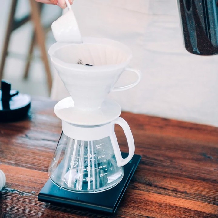 Hario Cup Dripper V60 White 2-Cup.