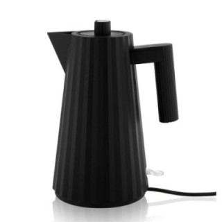 Alessi Plissé Electric Kettle 1.7L Black