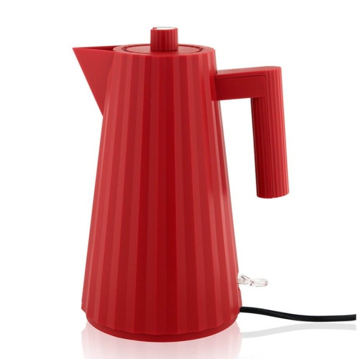Alessi Plissé Electric Kettle 1.7 L Red