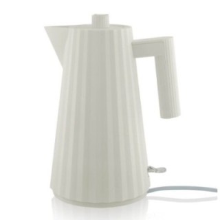 Alessi Plissé Electric Kettle 1.7L White