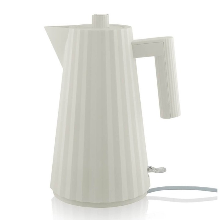 Alessi Plissé Electric Kettle 1.7L White