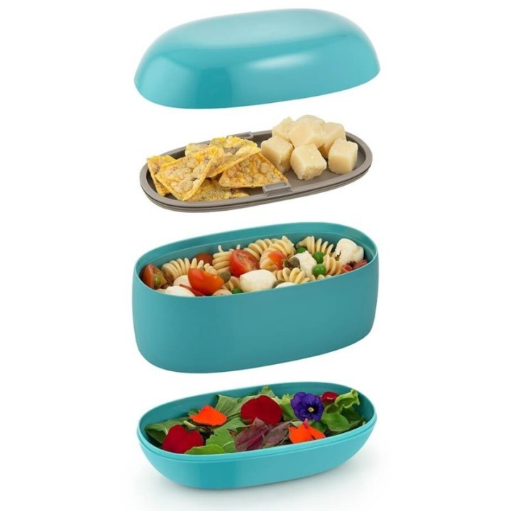 Alessi Lunch Box Gray