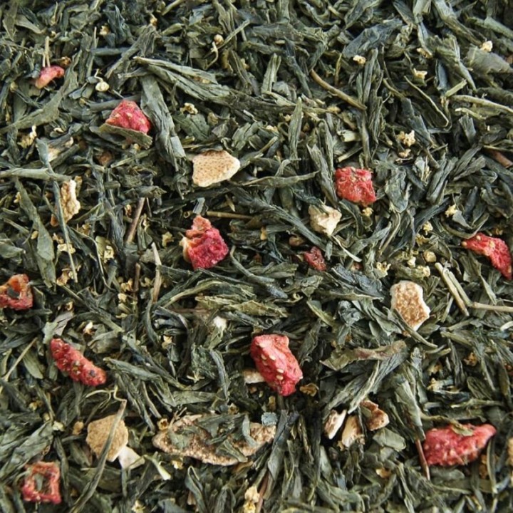 Organic Green Strawberry Orange Tea 1 kg