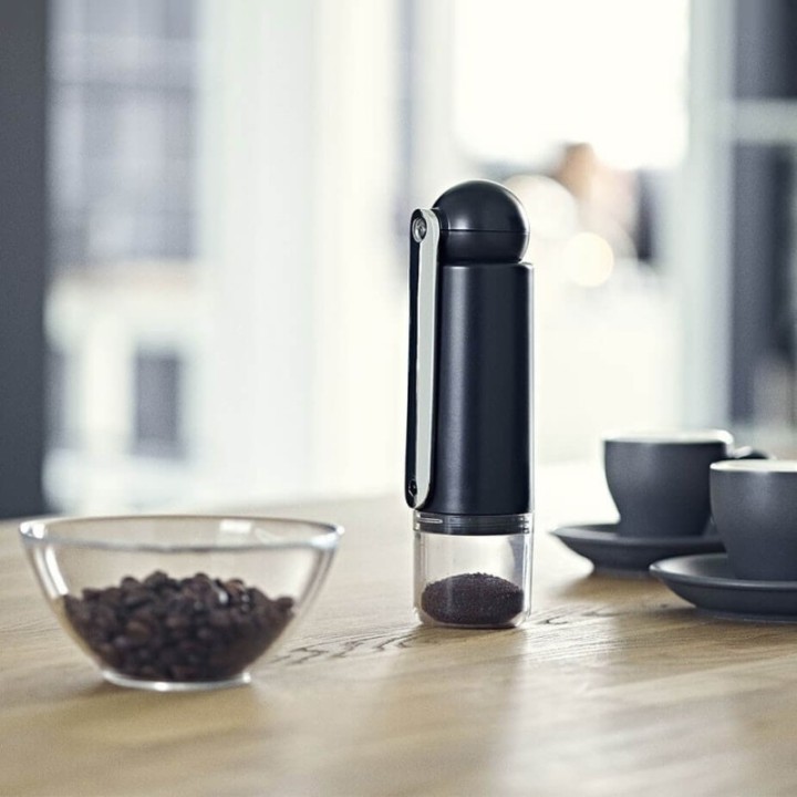 CrushGrind Colombia Travel Grinder Black/Steel