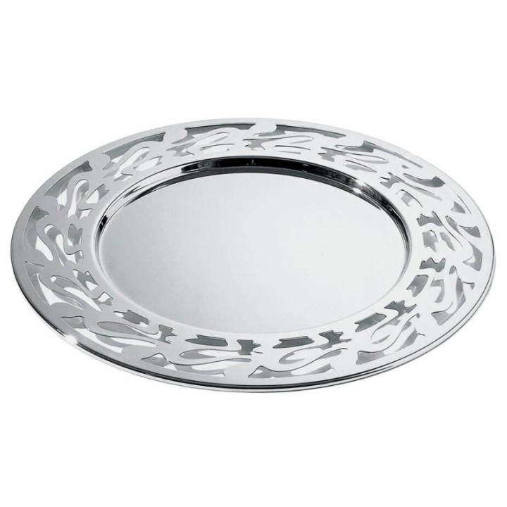 Alessi Ethno serving tray Steel