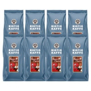 Rigtig Kaffe Super Crema 8kg Whole coffee beans