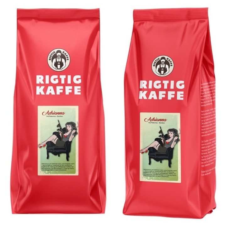 Rigtig Kaffe Adrianna v/24kg Whole coffee beans