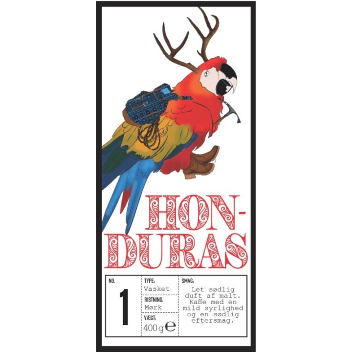 Rigtig Kaffe Honduras No. 1 24 kg Whole coffee beans