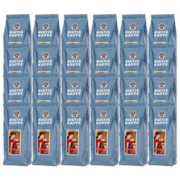 Rigtig Kaffe Espresso Latte 12kg Whole coffee beans