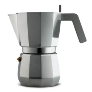 Alessi Moka Induction 9-Cup Espresso Pot Aluminum