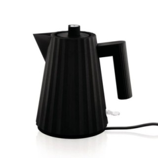 Alessi Plissé Electric Kettle 1 L Black