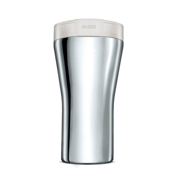 Alessi Caffa Travel Mug 0.4 L White