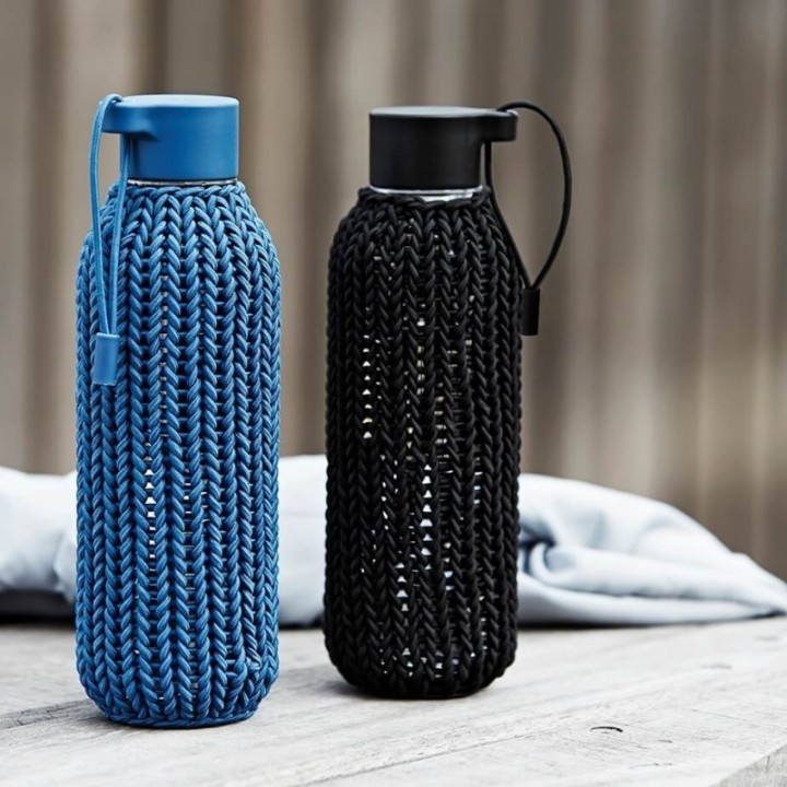 RIG-TIG Catch-It Drinking Bottle 0.6 L Blue